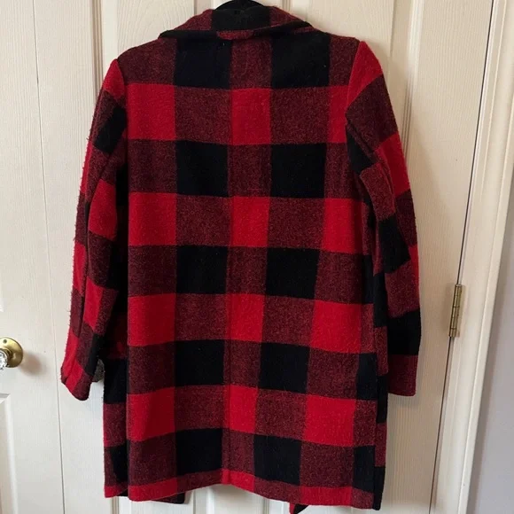 Old Navy Women's Plaid Jacket - Picture 3 of 3
